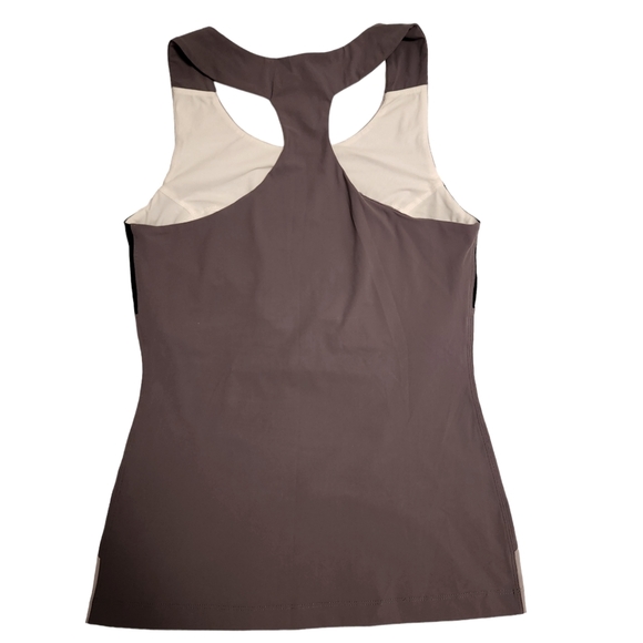 No Ka'oi Athletic Tank Top Gray, Black & White EUC sz M Medium Yoga Racerback - Picture 4 of 10